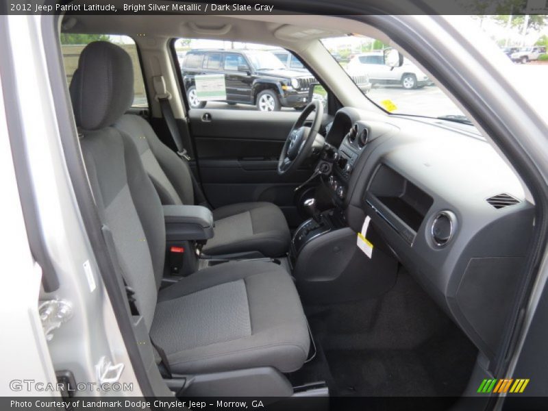 Bright Silver Metallic / Dark Slate Gray 2012 Jeep Patriot Latitude