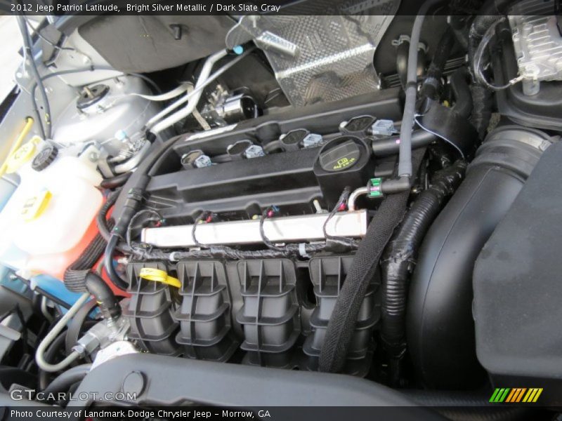 Bright Silver Metallic / Dark Slate Gray 2012 Jeep Patriot Latitude