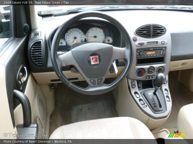 Dashboard of 2004 VUE V6