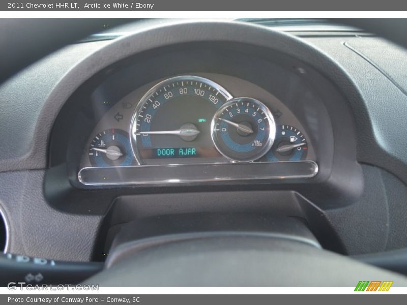 Arctic Ice White / Ebony 2011 Chevrolet HHR LT