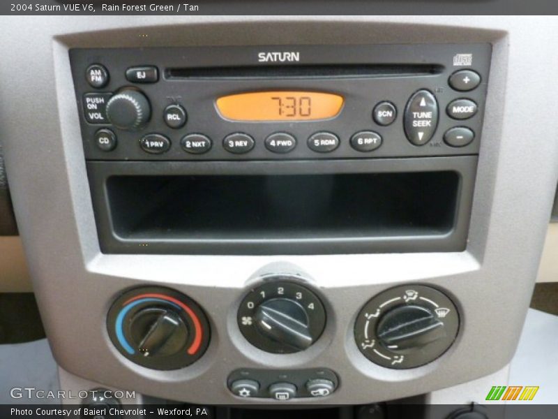 Audio System of 2004 VUE V6