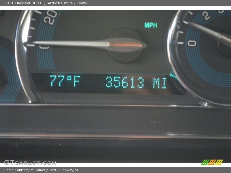 Arctic Ice White / Ebony 2011 Chevrolet HHR LT