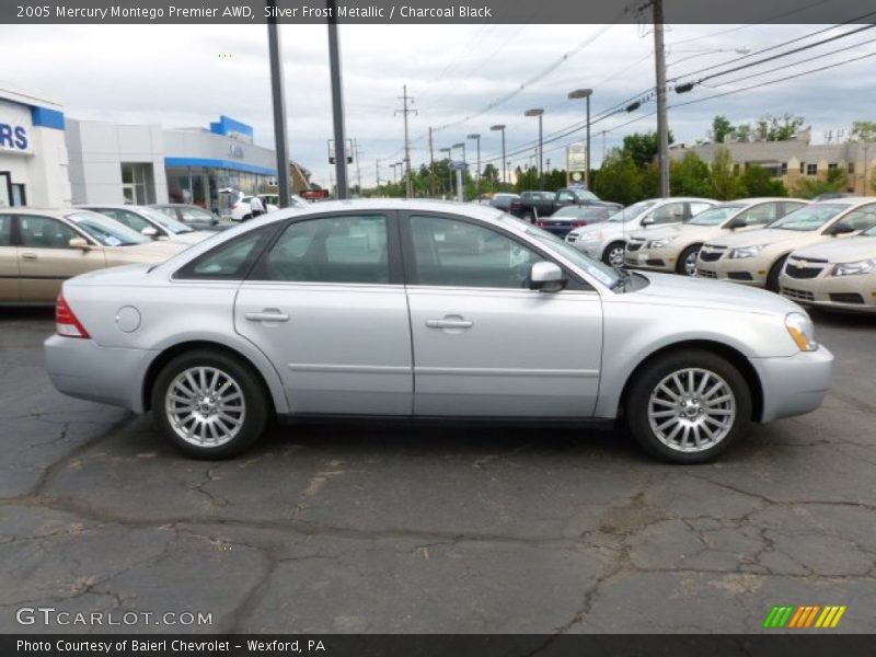 Silver Frost Metallic / Charcoal Black 2005 Mercury Montego Premier AWD