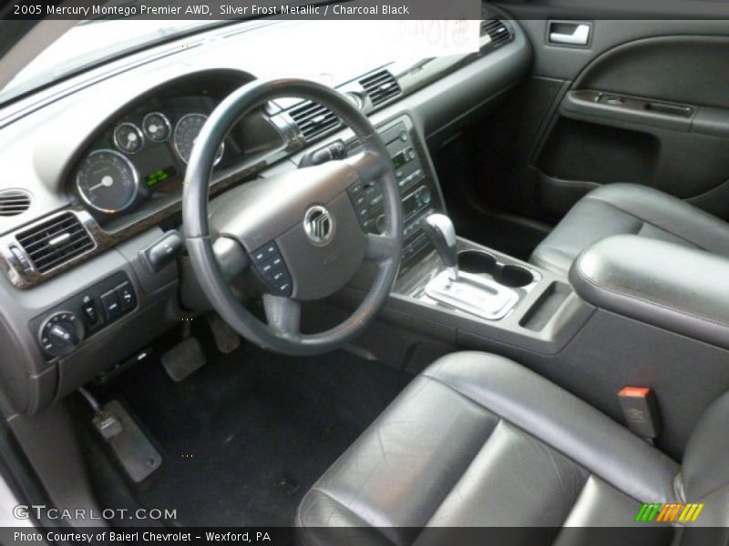 Silver Frost Metallic / Charcoal Black 2005 Mercury Montego Premier AWD