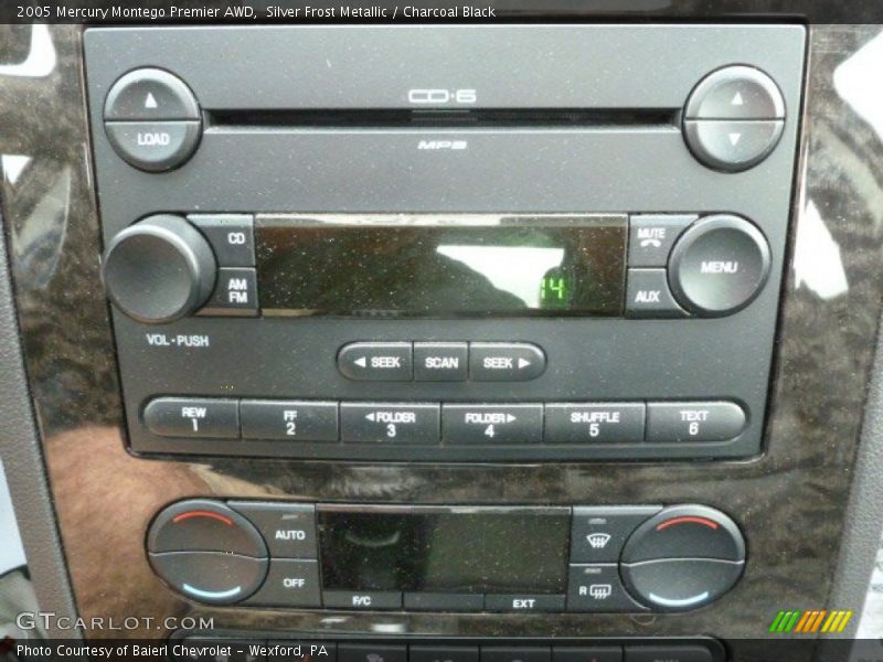 Silver Frost Metallic / Charcoal Black 2005 Mercury Montego Premier AWD