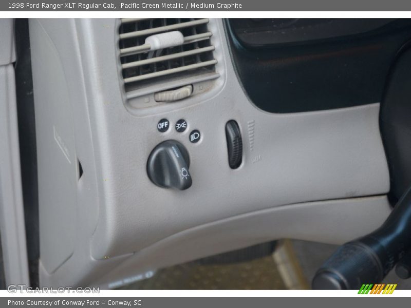 Pacific Green Metallic / Medium Graphite 1998 Ford Ranger XLT Regular Cab