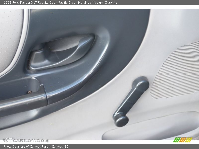 Pacific Green Metallic / Medium Graphite 1998 Ford Ranger XLT Regular Cab