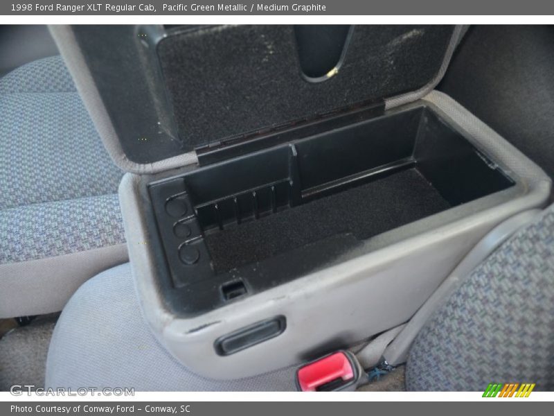 Pacific Green Metallic / Medium Graphite 1998 Ford Ranger XLT Regular Cab