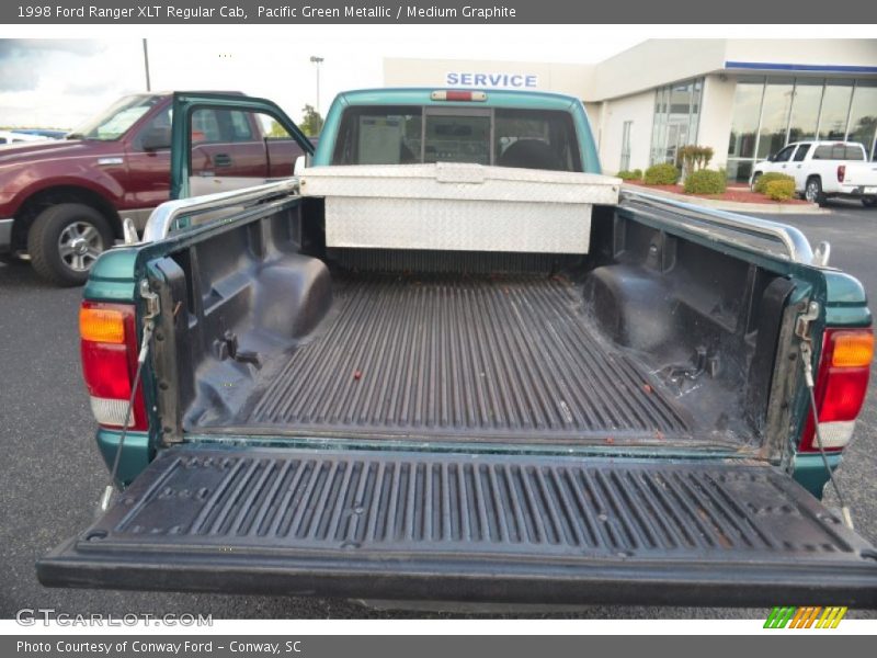 Pacific Green Metallic / Medium Graphite 1998 Ford Ranger XLT Regular Cab