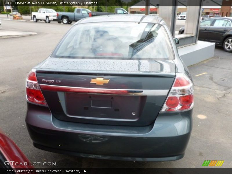 Wintergreen / Charcoal 2010 Chevrolet Aveo LT Sedan