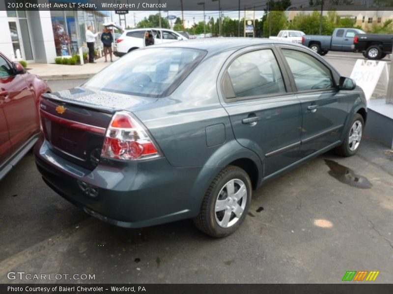 Wintergreen / Charcoal 2010 Chevrolet Aveo LT Sedan