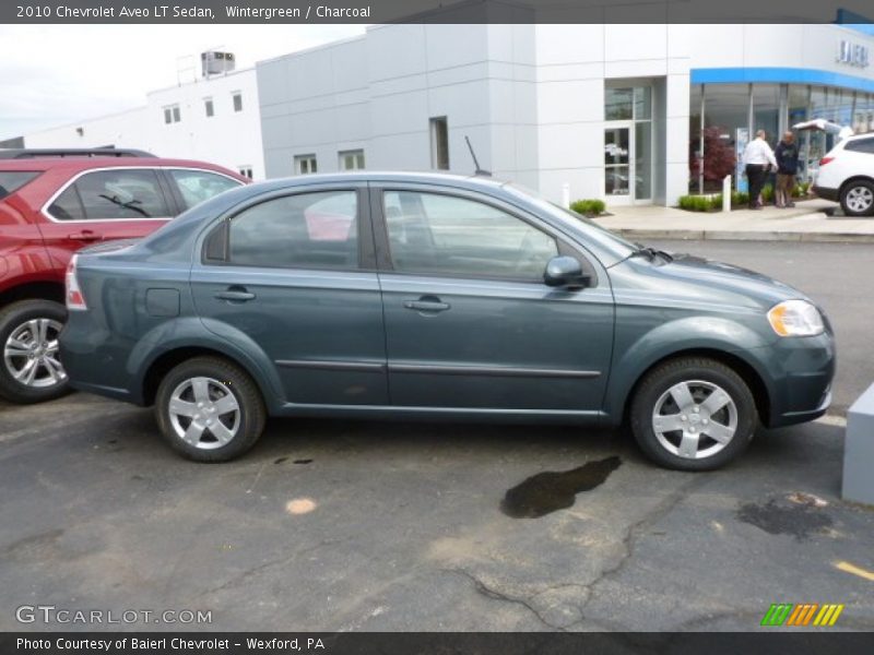 Wintergreen / Charcoal 2010 Chevrolet Aveo LT Sedan