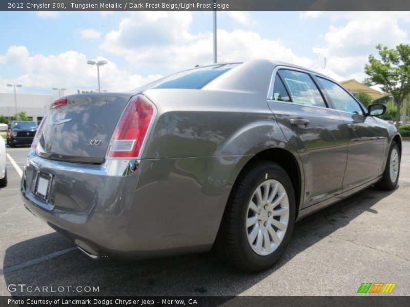 Tungsten Metallic / Dark Frost Beige/Light Frost Beige 2012 Chrysler 300
