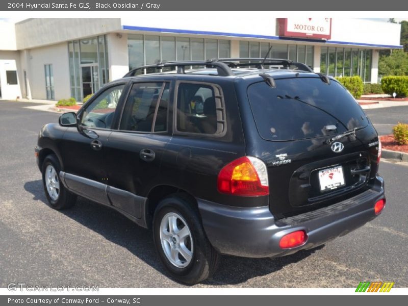 Black Obsidian / Gray 2004 Hyundai Santa Fe GLS