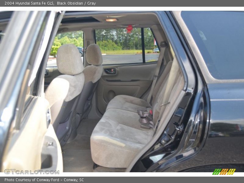 Black Obsidian / Gray 2004 Hyundai Santa Fe GLS