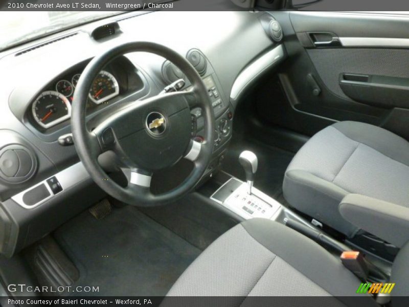 Wintergreen / Charcoal 2010 Chevrolet Aveo LT Sedan