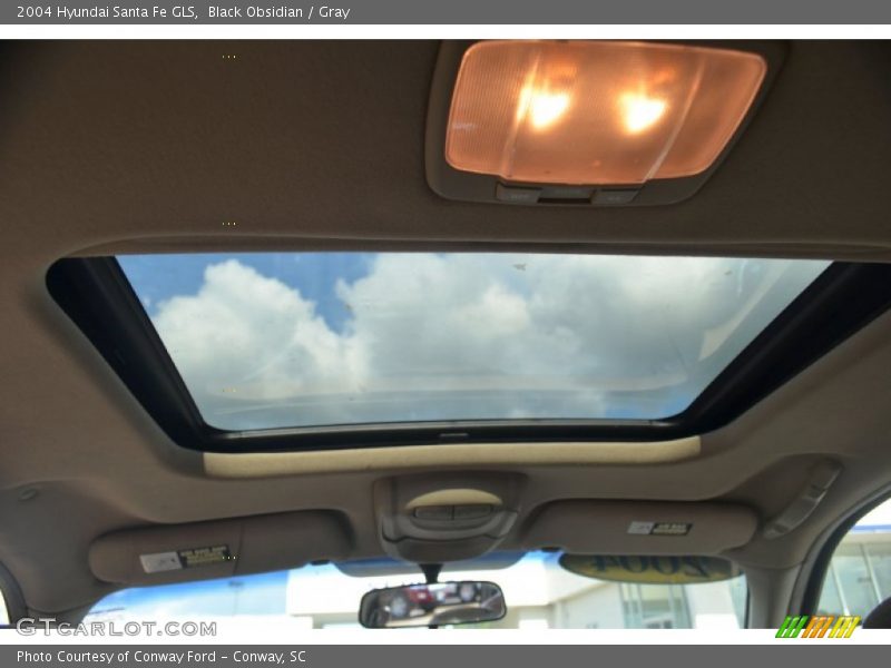Black Obsidian / Gray 2004 Hyundai Santa Fe GLS