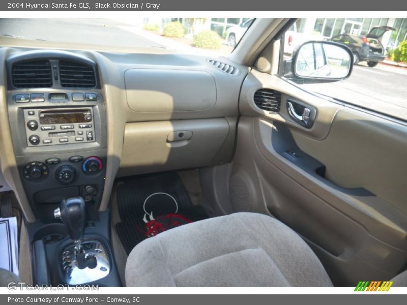Black Obsidian / Gray 2004 Hyundai Santa Fe GLS