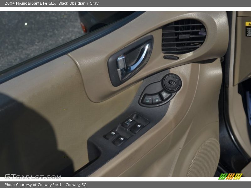 Black Obsidian / Gray 2004 Hyundai Santa Fe GLS