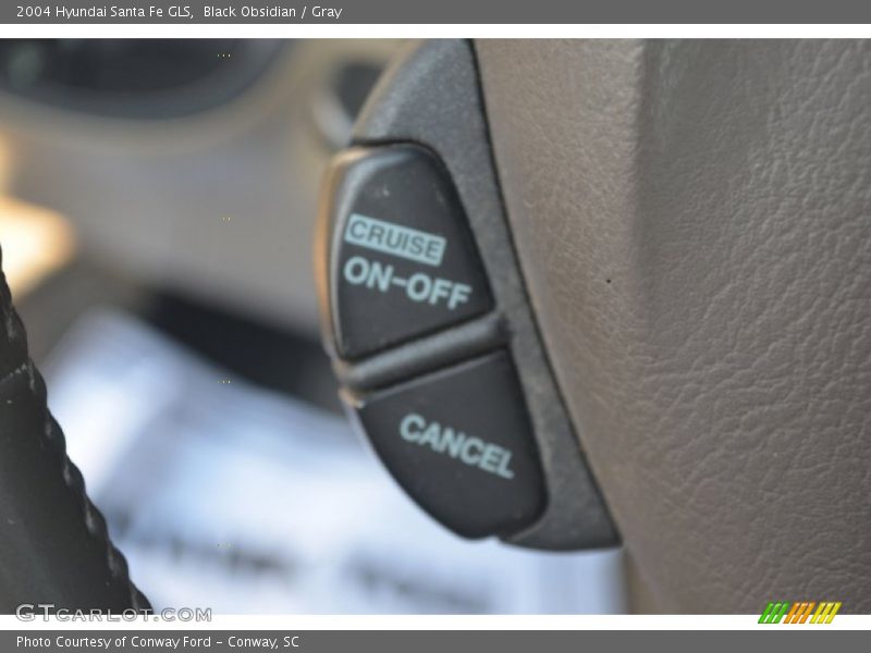 Black Obsidian / Gray 2004 Hyundai Santa Fe GLS