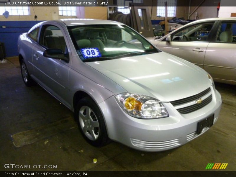 Ultra Silver Metallic / Gray 2008 Chevrolet Cobalt LS Coupe