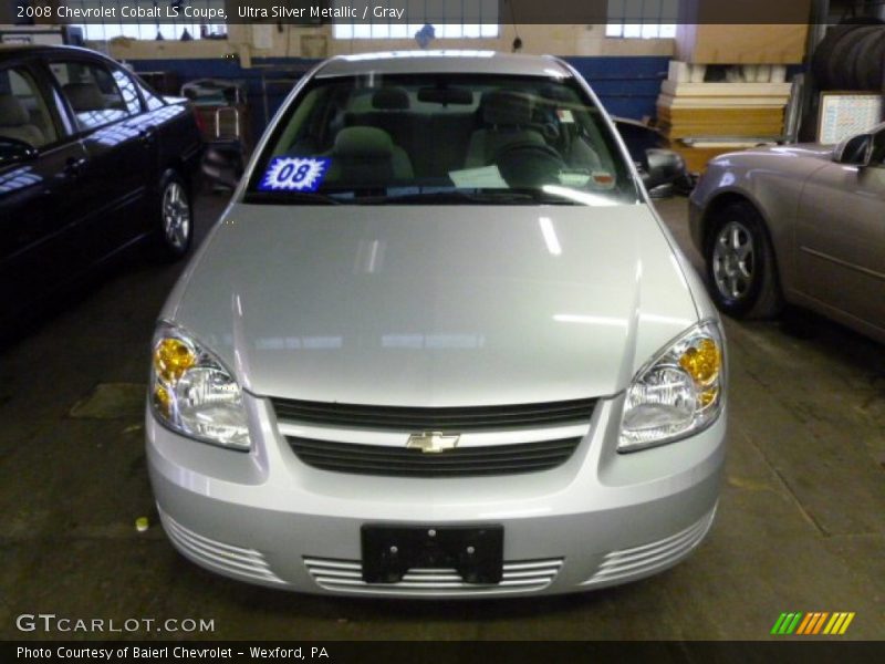 Ultra Silver Metallic / Gray 2008 Chevrolet Cobalt LS Coupe