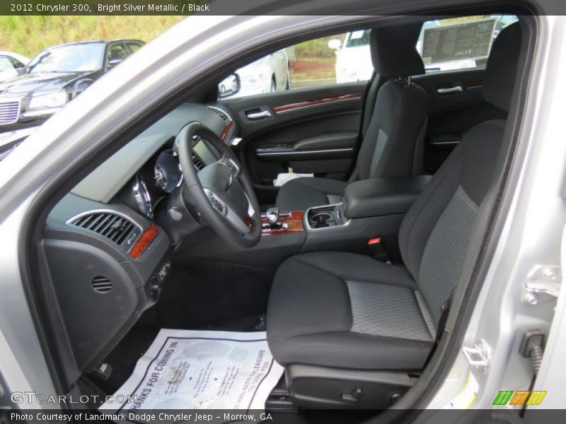 Bright Silver Metallic / Black 2012 Chrysler 300