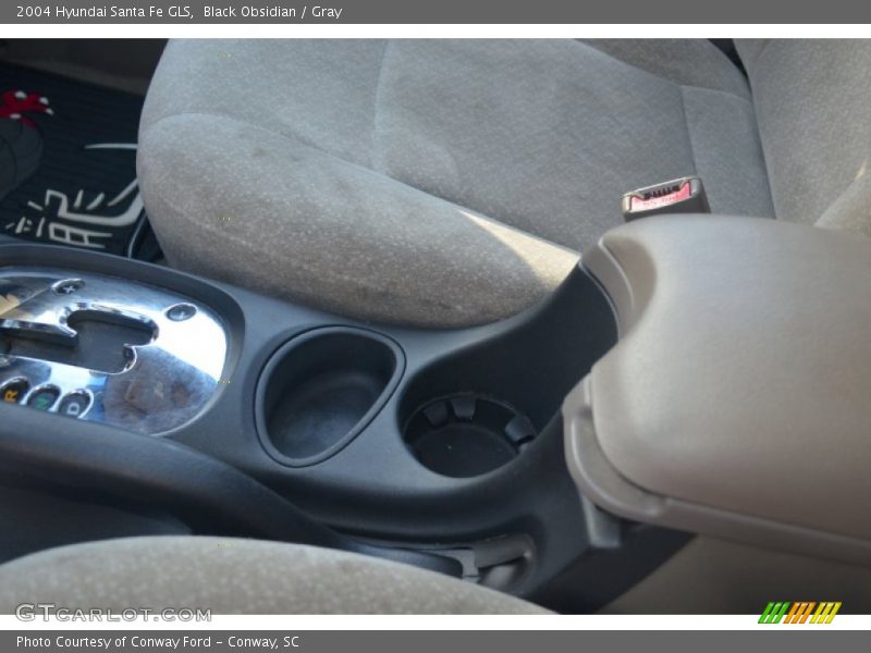Black Obsidian / Gray 2004 Hyundai Santa Fe GLS