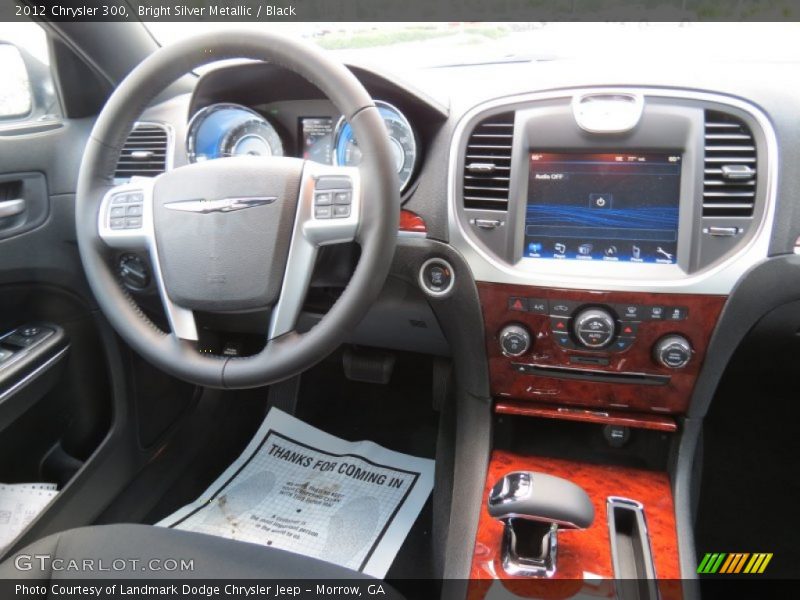 Bright Silver Metallic / Black 2012 Chrysler 300