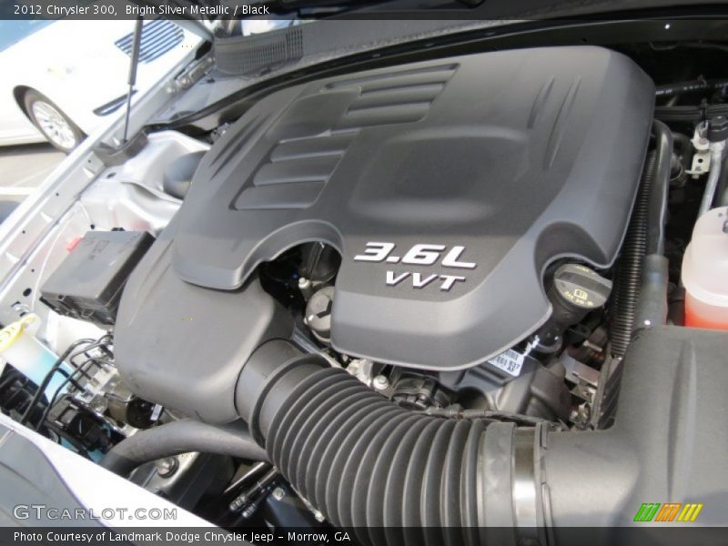 Bright Silver Metallic / Black 2012 Chrysler 300