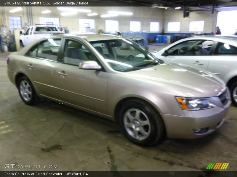 Golden Beige / Beige 2006 Hyundai Sonata GLS