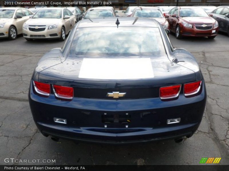 Imperial Blue Metallic / Black 2011 Chevrolet Camaro LT Coupe