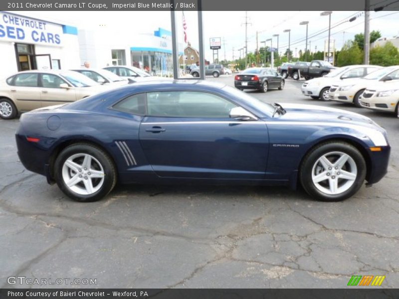 Imperial Blue Metallic / Black 2011 Chevrolet Camaro LT Coupe