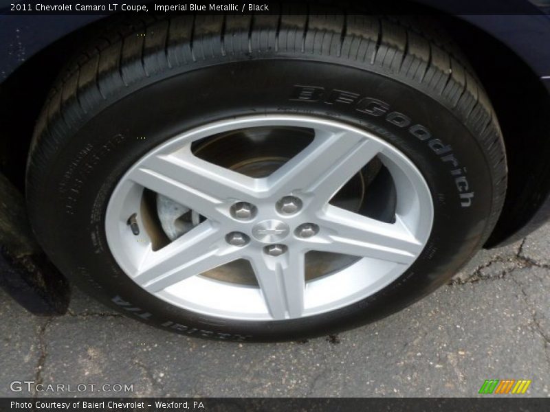 Imperial Blue Metallic / Black 2011 Chevrolet Camaro LT Coupe