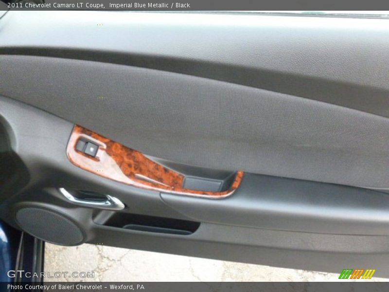 Imperial Blue Metallic / Black 2011 Chevrolet Camaro LT Coupe
