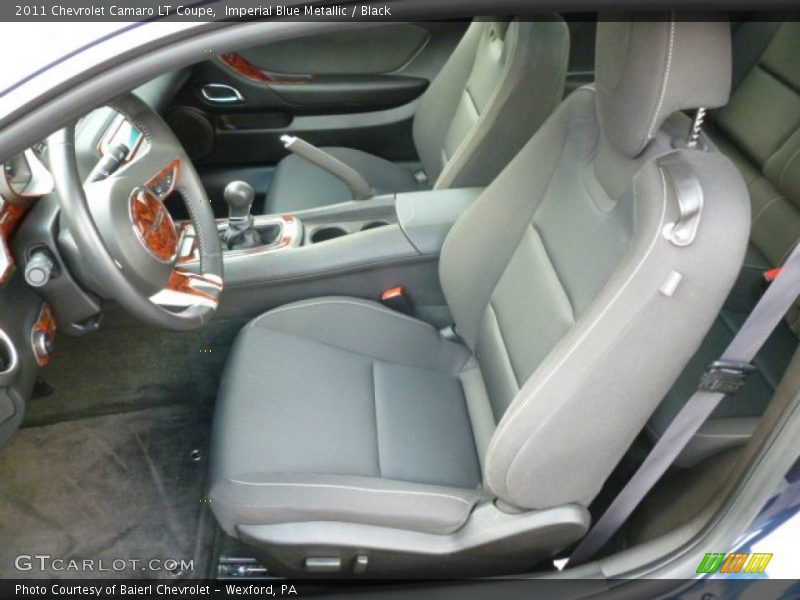Imperial Blue Metallic / Black 2011 Chevrolet Camaro LT Coupe