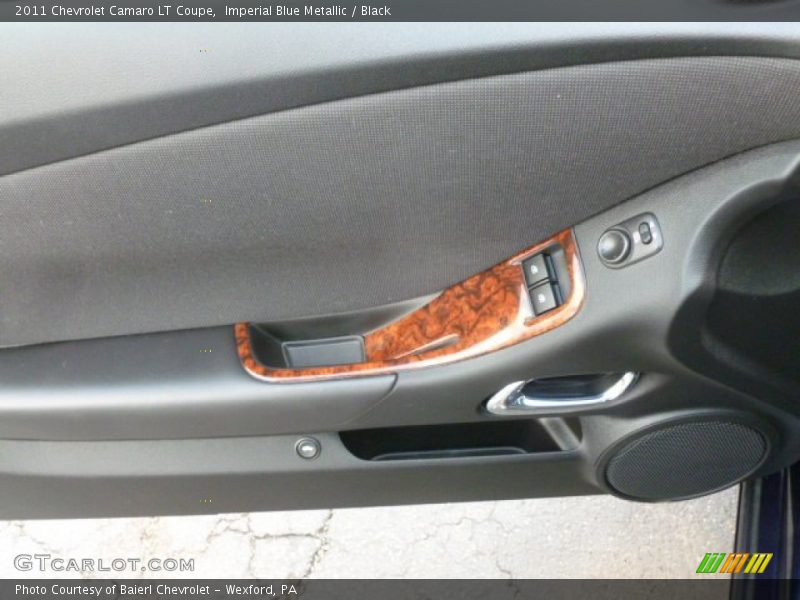 Imperial Blue Metallic / Black 2011 Chevrolet Camaro LT Coupe