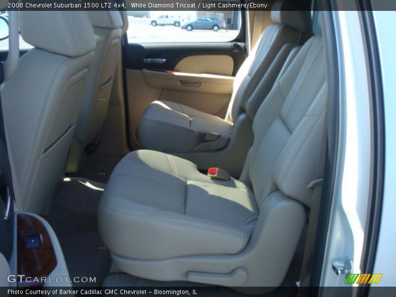White Diamond Tricoat / Light Cashmere/Ebony 2008 Chevrolet Suburban 1500 LTZ 4x4