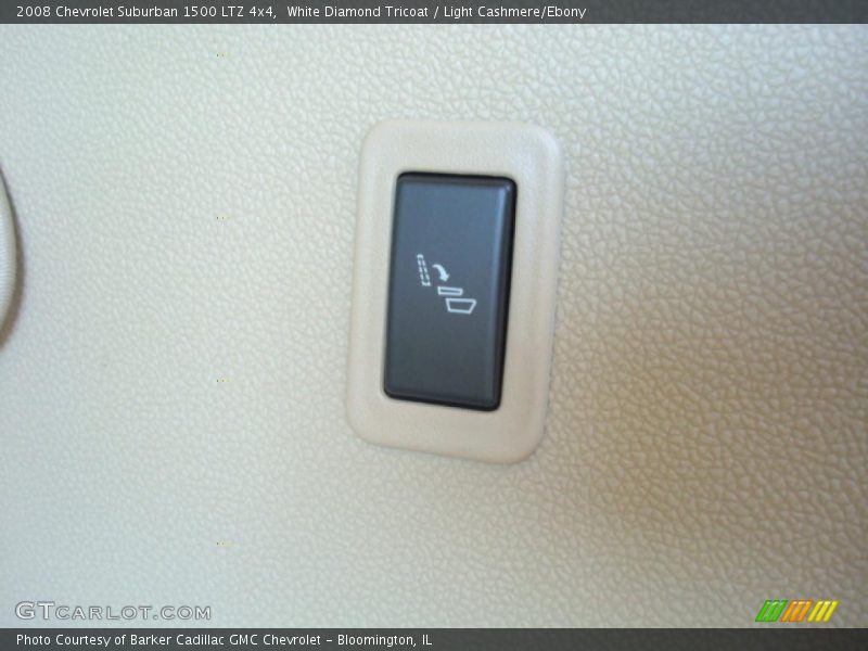 White Diamond Tricoat / Light Cashmere/Ebony 2008 Chevrolet Suburban 1500 LTZ 4x4