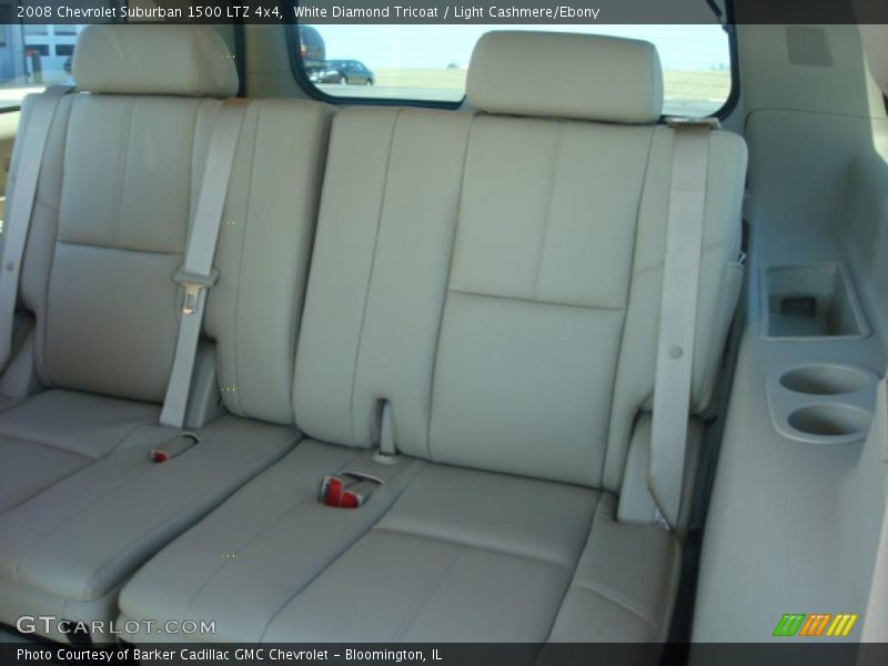 White Diamond Tricoat / Light Cashmere/Ebony 2008 Chevrolet Suburban 1500 LTZ 4x4