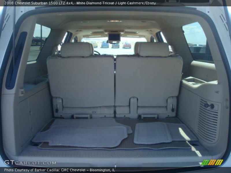 White Diamond Tricoat / Light Cashmere/Ebony 2008 Chevrolet Suburban 1500 LTZ 4x4