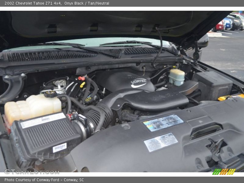 Onyx Black / Tan/Neutral 2002 Chevrolet Tahoe Z71 4x4
