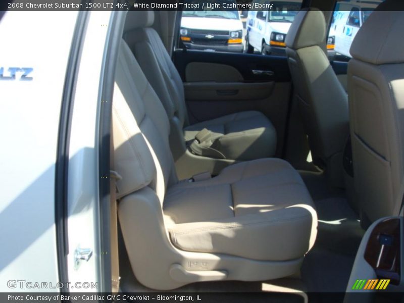 White Diamond Tricoat / Light Cashmere/Ebony 2008 Chevrolet Suburban 1500 LTZ 4x4