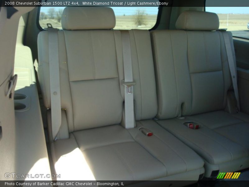 White Diamond Tricoat / Light Cashmere/Ebony 2008 Chevrolet Suburban 1500 LTZ 4x4