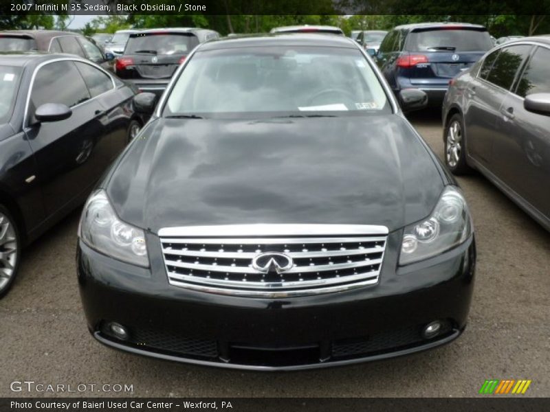 Black Obsidian / Stone 2007 Infiniti M 35 Sedan