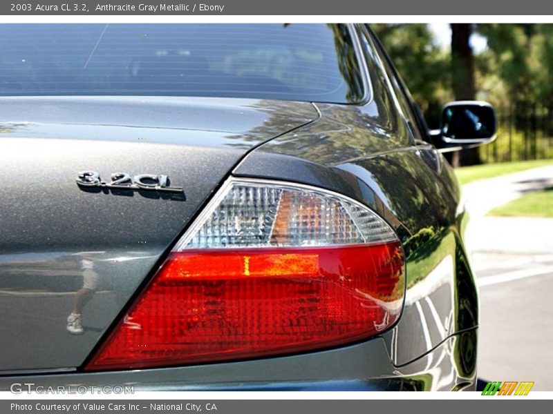 Anthracite Gray Metallic / Ebony 2003 Acura CL 3.2