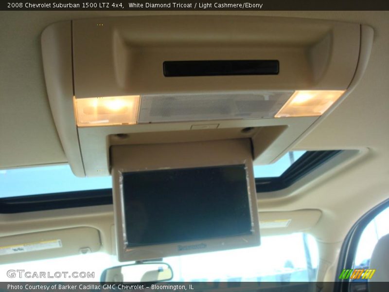 White Diamond Tricoat / Light Cashmere/Ebony 2008 Chevrolet Suburban 1500 LTZ 4x4