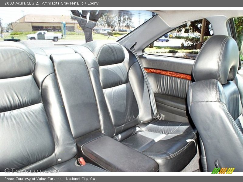 Rear Seat of 2003 CL 3.2
