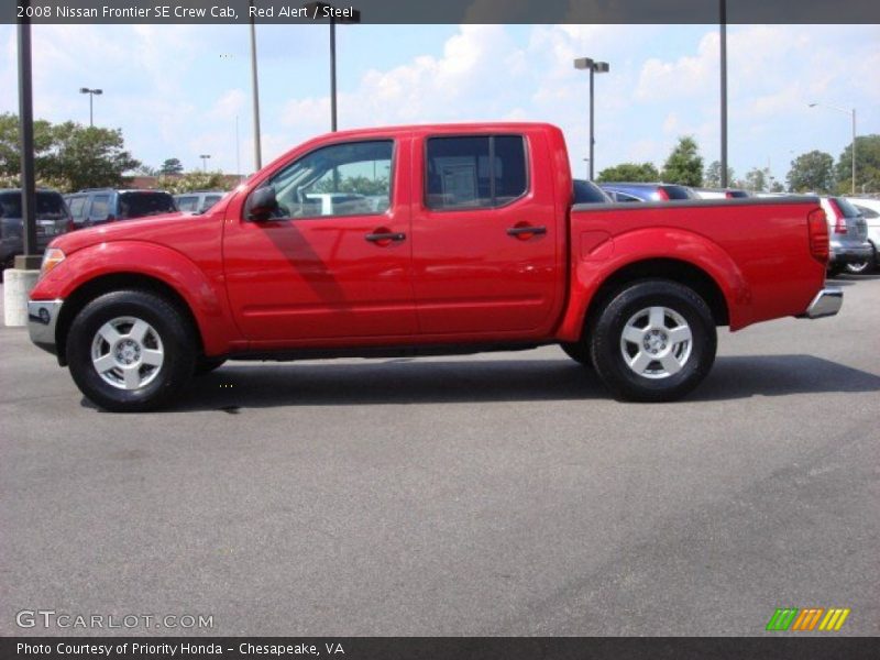  2008 Frontier SE Crew Cab Red Alert