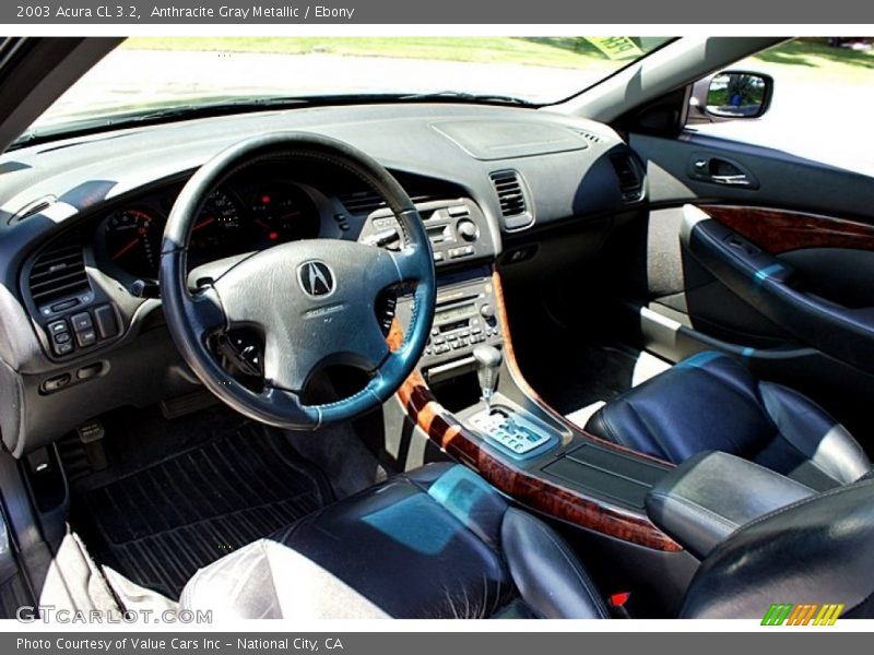 Anthracite Gray Metallic / Ebony 2003 Acura CL 3.2